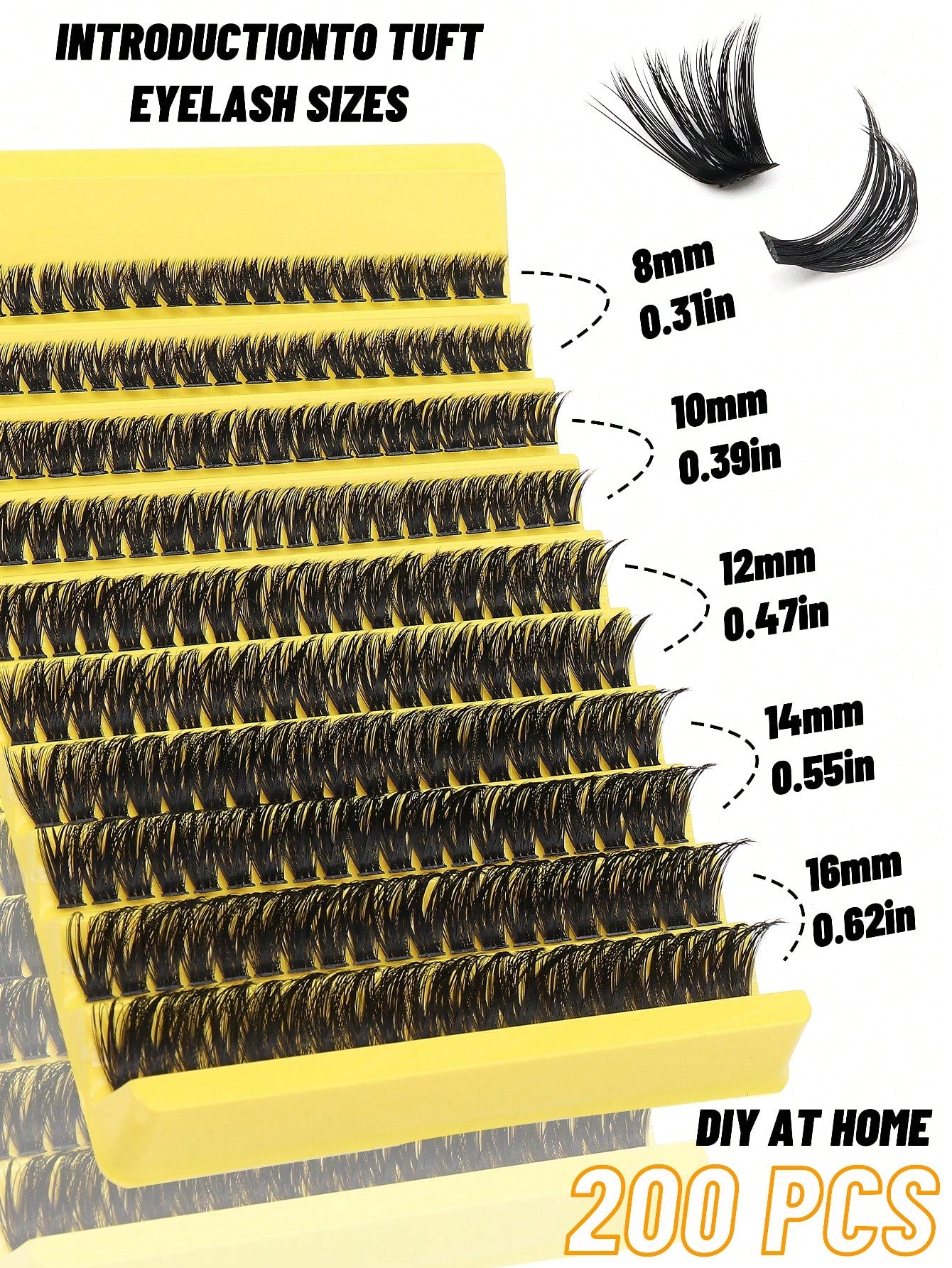 156PCS Pure Wild Little Devil Comic False Eyelash Clusters, Fluffy And Plump, Suitable For Daily Use, Weddings, Dating, Parties, Music Festivals, Christmas, Halloween, Reusable Eyelash Clusters, Segme