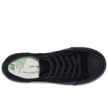 1993 Center Wide Low-Top Black