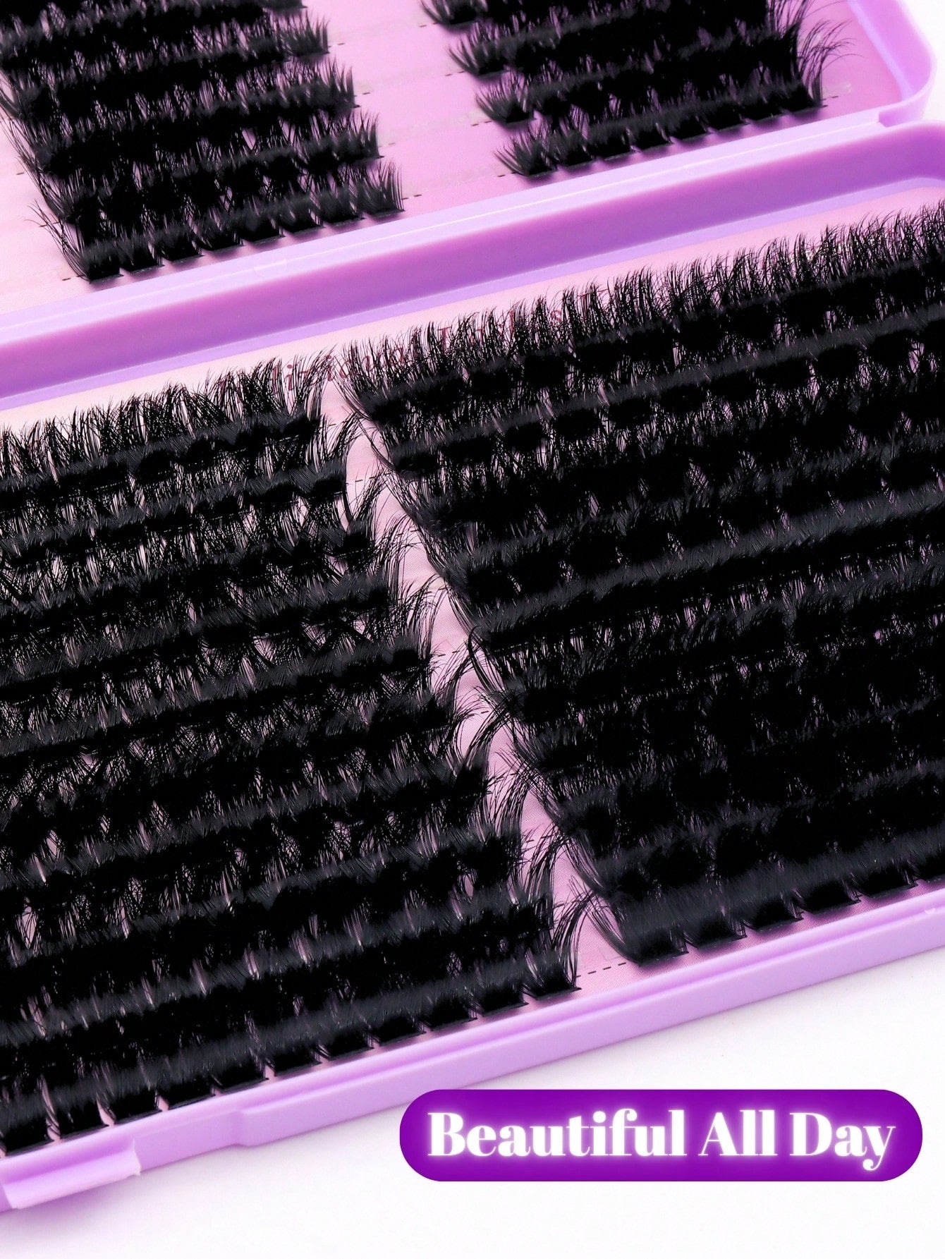 1box/2boxes Flare False Eyelashes Set With Ultra-Dense, Waterproof, Long-Lasting Lashes, Velure, Fairy, Flora, 100D120D150D, Hybrid Volume Look, Beginner-Friendly,Includes Lash Glue, Tweezers,For Wedd