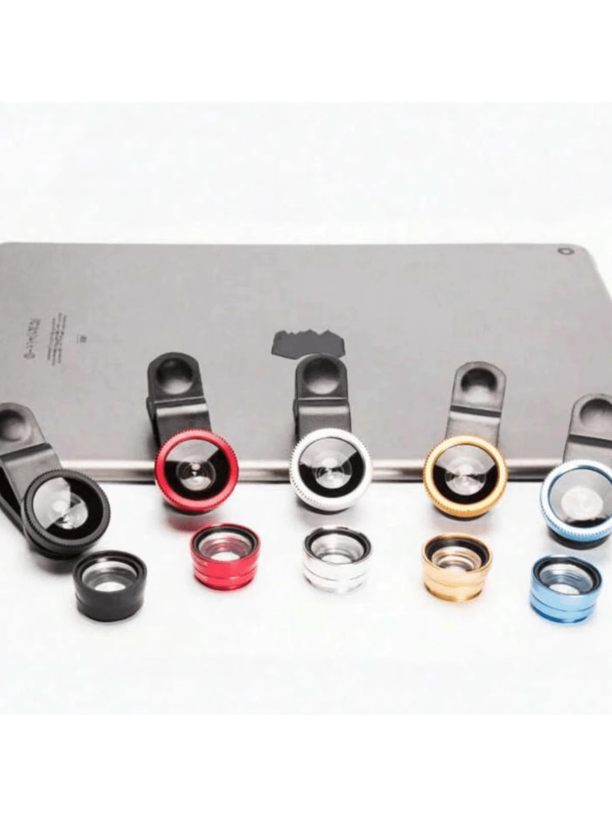 1pc 3-In-1 Mobile Phone Lens With Macro, Fish-Eye And Telephoto Functions, 180° Wide Angle, Selfie Stick Accessory