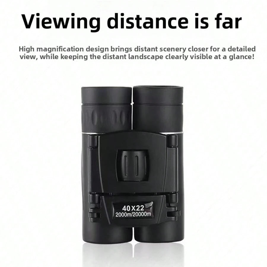 1PC 40X High Magnification Binoculars With 22mm Objective Lens Diameter, Designed For Users Seeking High-Definition Long-Distance Viewing Experience, Whether For Outdoor Exploration, Concert Stargazin