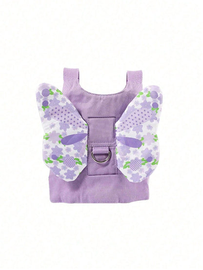 1pc Anti-Lost Toddler Backpack Leash, Child Safety Harness Strap With Butterfly Design