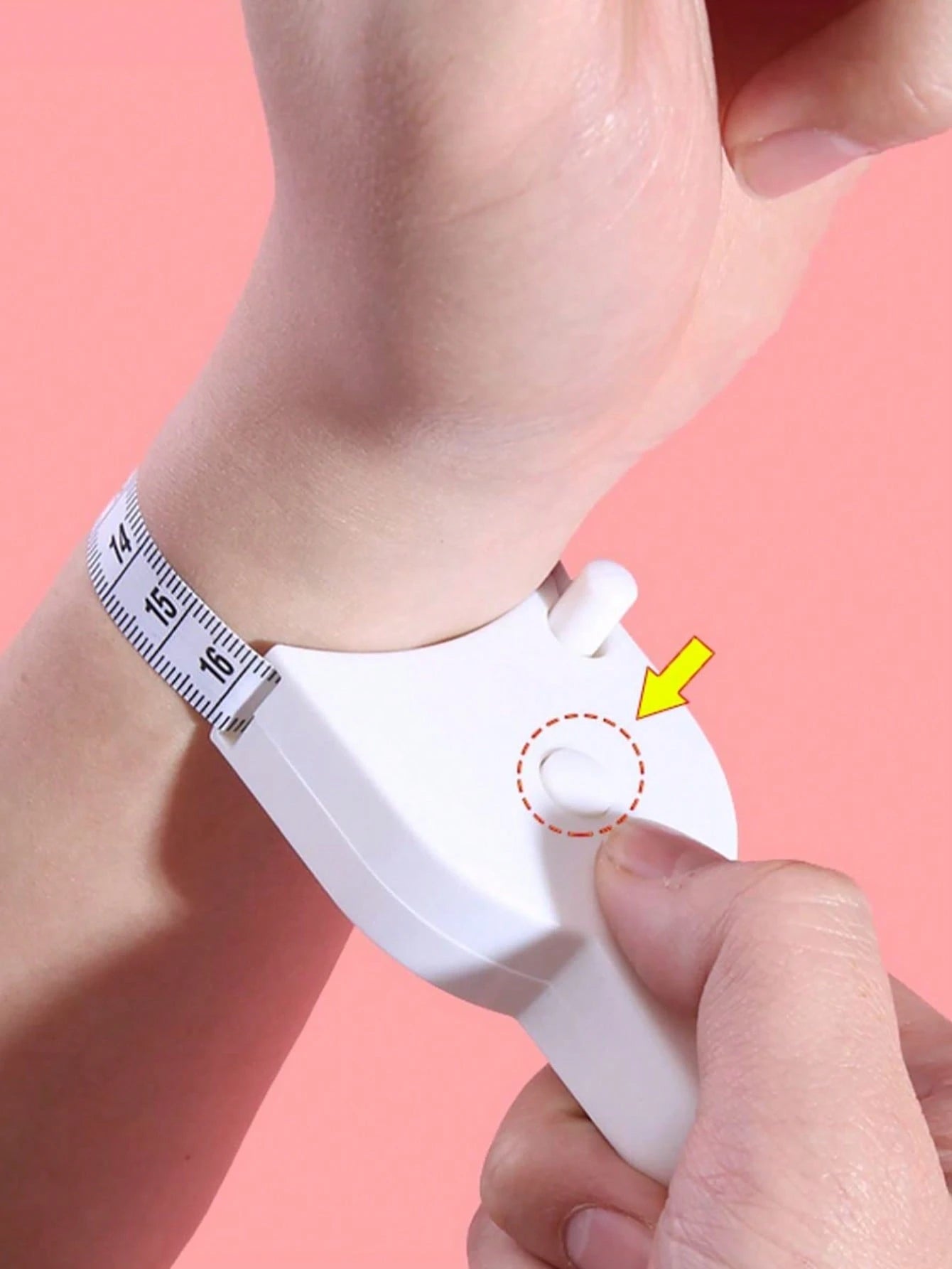 1PC Automatic High-Precision Measurement Of Three Circumference Ruler Fitness Ruler Waist Circumference Arm Circumference Hip Circumference Soft Ruler Multifunctional Automatic Tape Measure