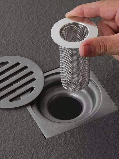 1Pc Bathroom Sewer Hair Strainer, Sink Strainer For Bathroom, Tub And Shower Sewers, Bathroom Specific Home Bathroom Decor Fall Decor Back To School