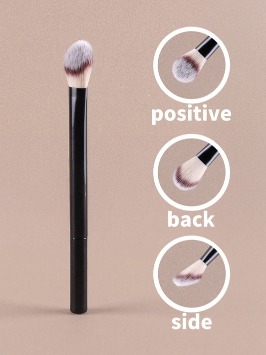 1pc Black #2 Minimalist Outline Brush, Makeup Brush, Makeup Applicator,Eyebrow Brush,Eyeshadow Brush,Spoolie,Spoolie Brush,Giveaways