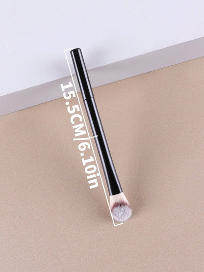 1pc Black #2 Minimalist Outline Brush, Makeup Brush, Makeup Applicator,Eyebrow Brush,Eyeshadow Brush,Spoolie,Spoolie Brush,Giveaways
