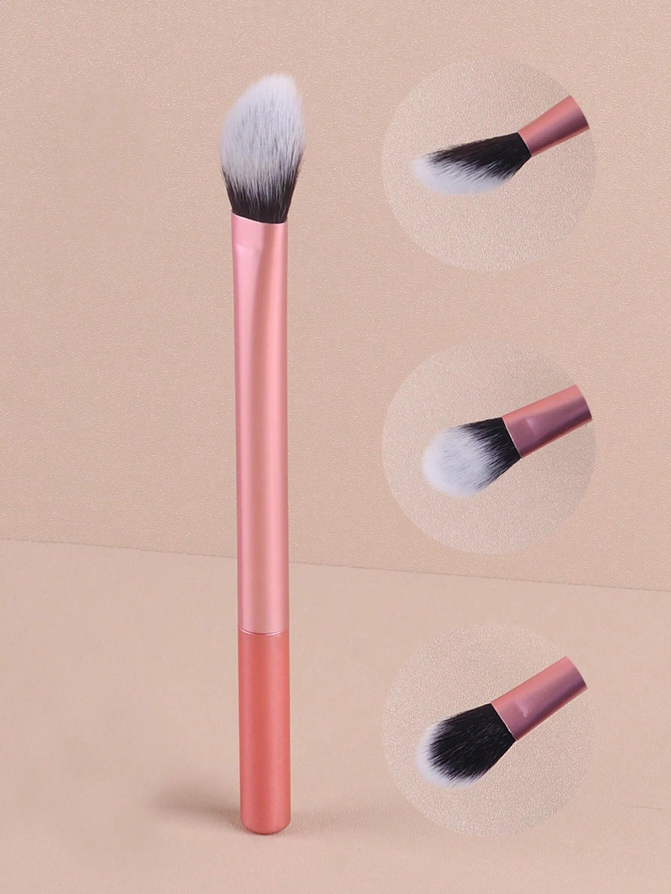 1pc Black #2 Minimalist Outline Brush, Makeup Brush, Makeup Applicator,Eyebrow Brush,Eyeshadow Brush,Spoolie,Spoolie Brush,Giveaways