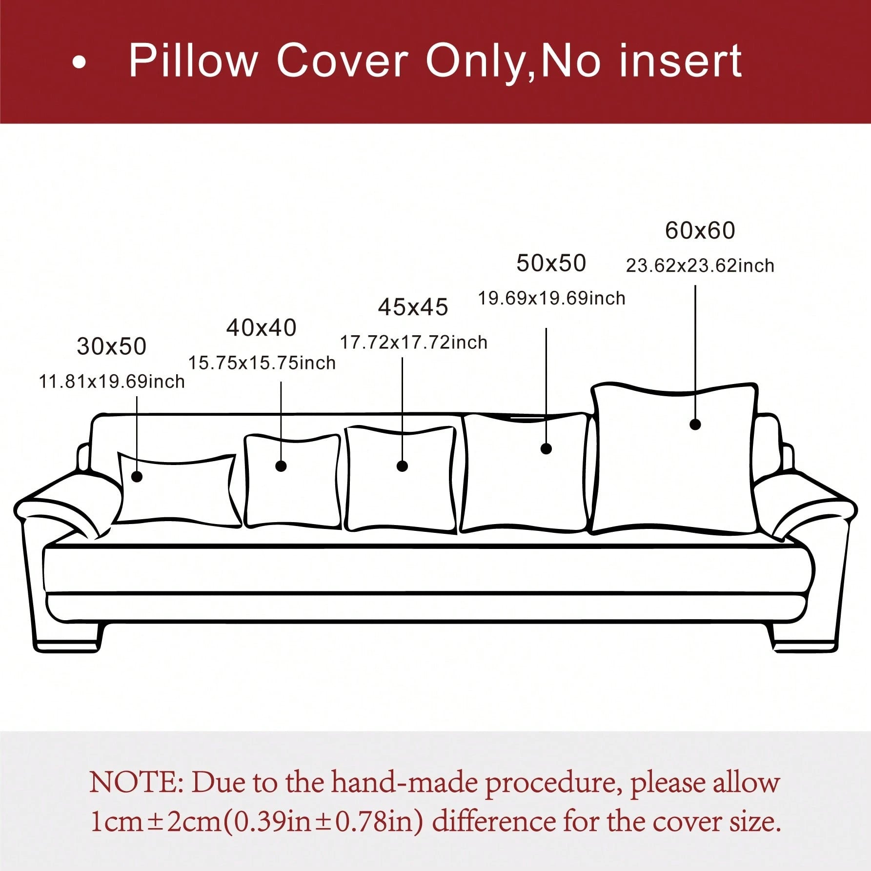 1pc Brick Red (Unfilled) Fishbone Pattern Piping Decorative Throw Pillow Case, Modern Luxurious Soft Chenille Piping Cushion Cover, Suitable For Sofa, Bed, Bedroom, Office, Hotel, All Season