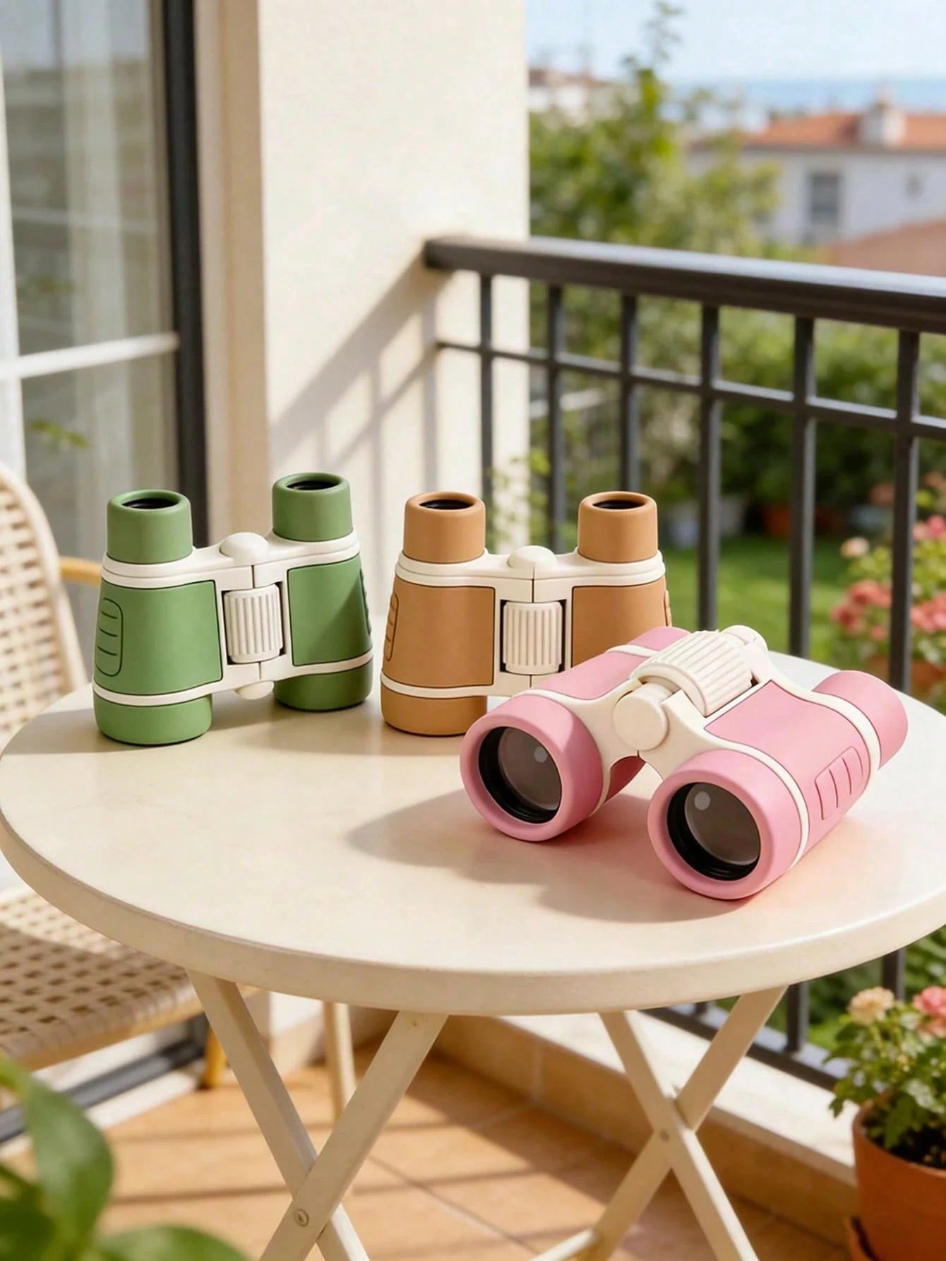 1pc Camping Binoculars, Portable Folding Outdoor Telescope With Strap, Beginner Telescope For Camping, Travel, Sightseeing, Camping Gear And Camping Essentials, Perfect Christmas/Back To School/Birthd