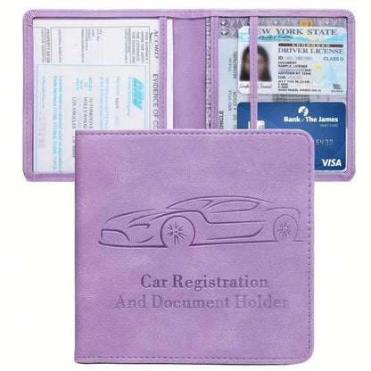 1pc Car Driver'S License Holder, Portable Multifunctional Document Pouch, Coin Purse, Card Holder, Unisex 11K+ Sold Sourced From Chisheng Home Furnishing Bouti