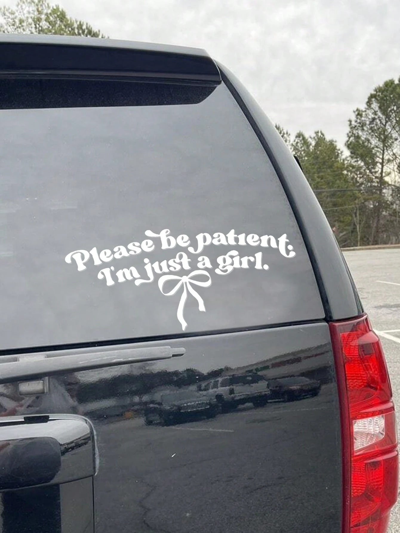 1pc Car Exterior Stickers, Home Decoration Stickers, Personalized Text Stickers