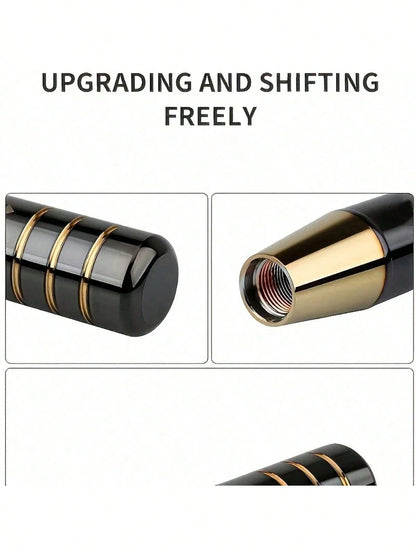 1pc Car Gear Shift Knob Extender, Personalized Gear Shift Lever Handle Replacement, Universal Alloy Gear Shift Knob, Car Accessories