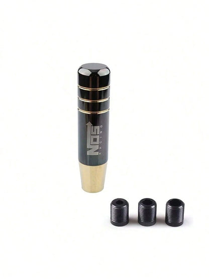 1pc Car Gear Shift Knob Extender, Personalized Gear Shift Lever Handle Replacement, Universal Alloy Gear Shift Knob, Car Accessories
