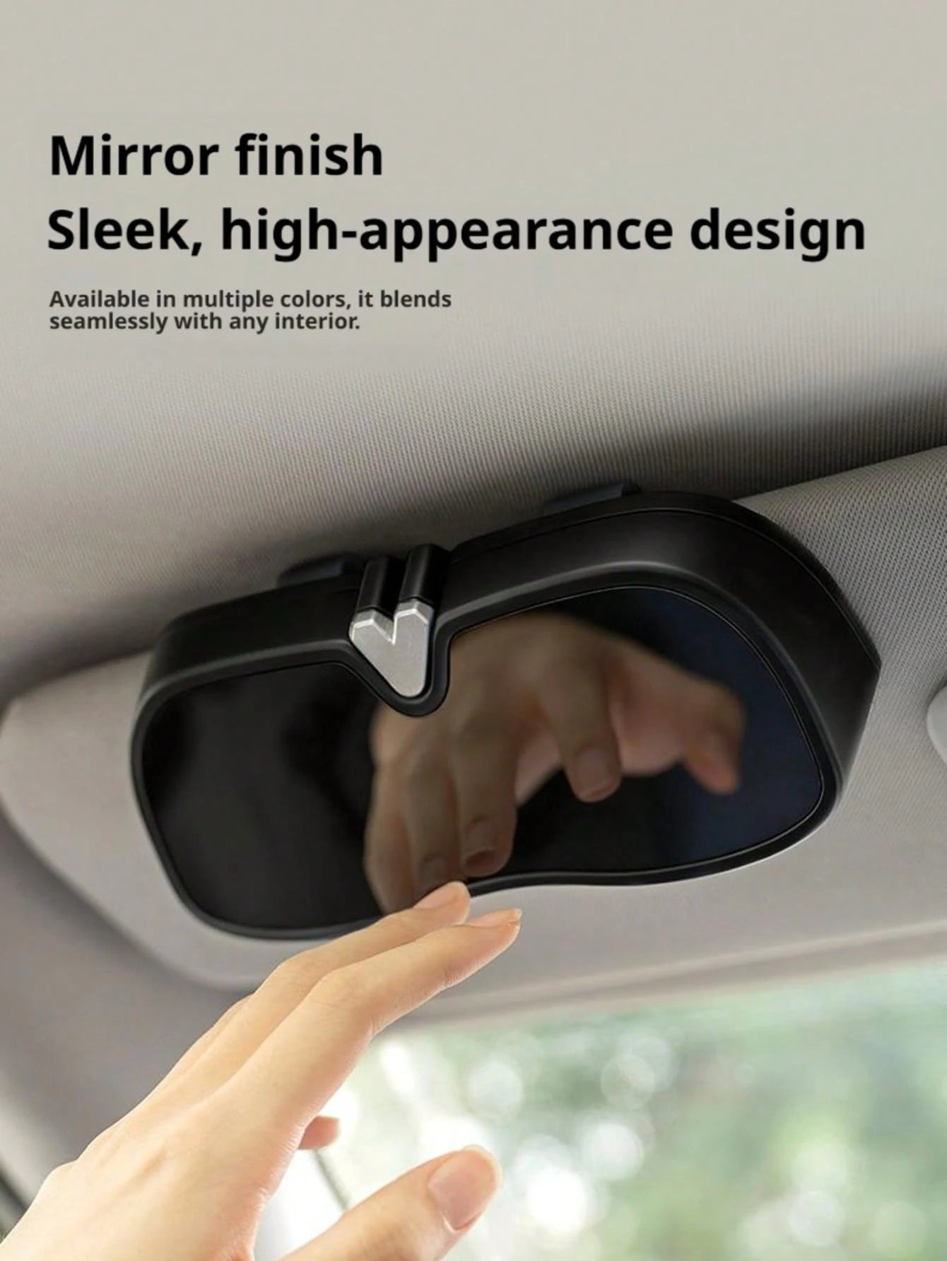 1PC Car Glasses Box Portable Car Fashion Glasses Holder In The Car Driving Glasses Holder Eyeglass Case Sun Visor Car Lenses Holder