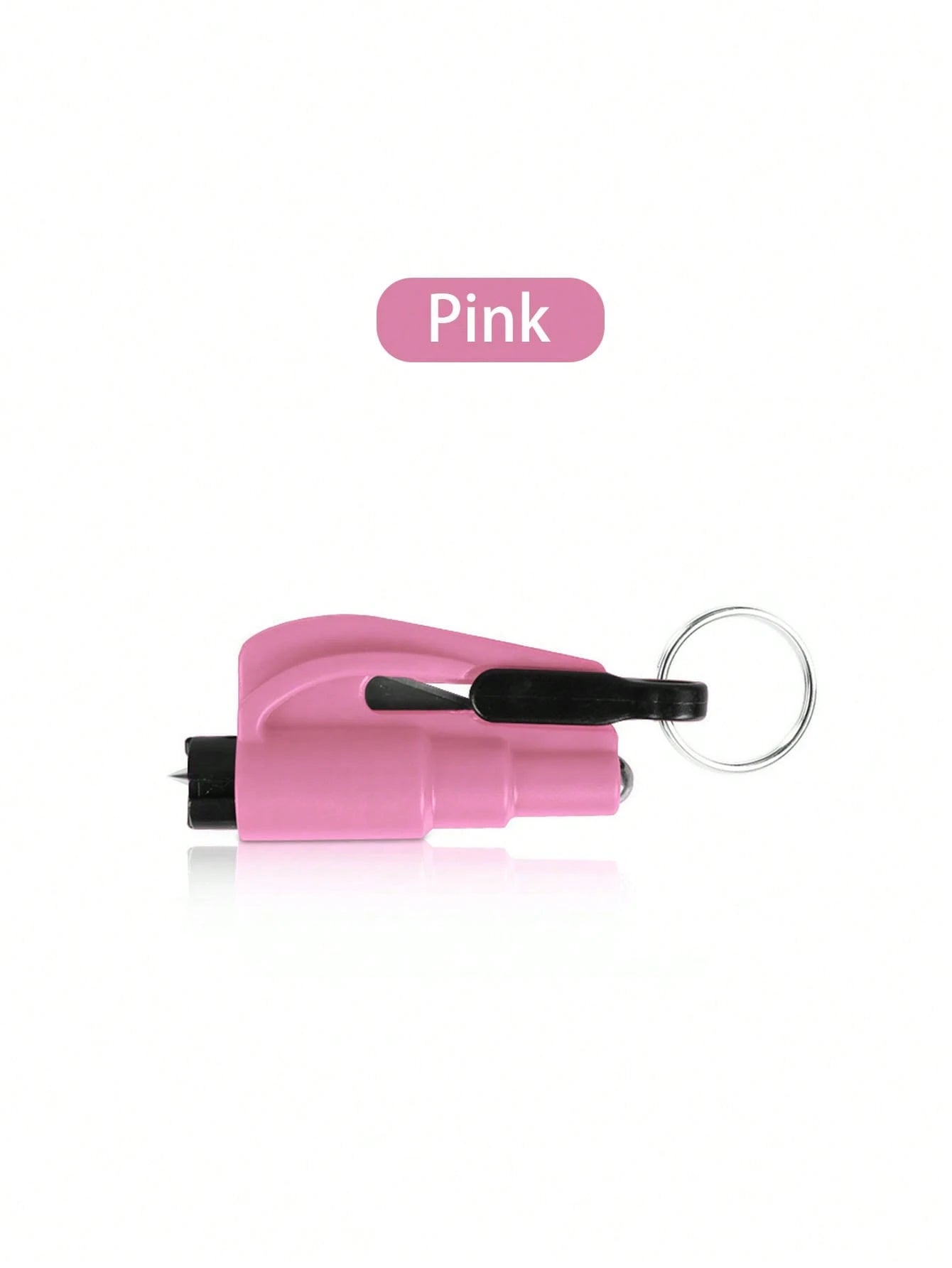 1pc Car Spring Window Breaker Multifunctional Mini Hammer Escape Keychain Portable Vehicle Emergency Glass Cutter Seat Belt Cutter