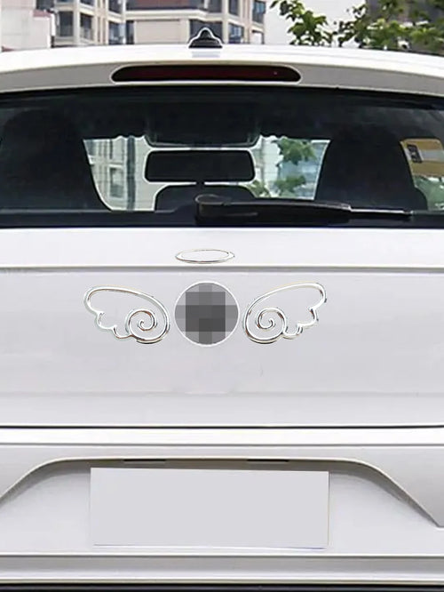 1pc Cartoon Graphic Car Sticker
