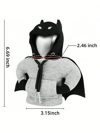 1pc Creative Bat Shaped Car Gear Shift Knob Cover, Fits For Car Interior Decor, Dust-Proof Gear Shift Sleeve, Manual Transmission Shifter Handle Cover,Car Accessories,Men's Gifts,Car Accessories