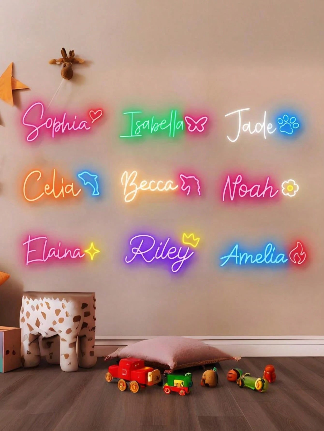 1pc Customizable Adjustable Neon Light, LED Neon Light Decor, Suitable For Christmas, Halloween, Bedroom, Party, Personalized Gift, Kitchen Accessories, Graduation Ceremony Celebration LED Lamp, Room