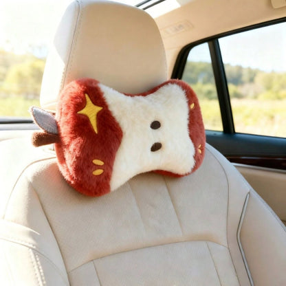 1pc Cute And Unique Design, Various Car Models, Adds A Cozy Atmosphere To The Car Interior, Not Only A Practical Neck Support But Also A Thoughtful And Exquisite Gift, Combining Beauty, Comfort, And M