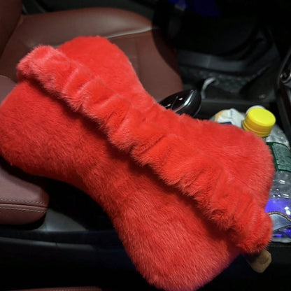 1pc Cute And Unique Design, Various Car Models, Adds A Cozy Atmosphere To The Car Interior, Not Only A Practical Neck Support But Also A Thoughtful And Exquisite Gift, Combining Beauty, Comfort, And M