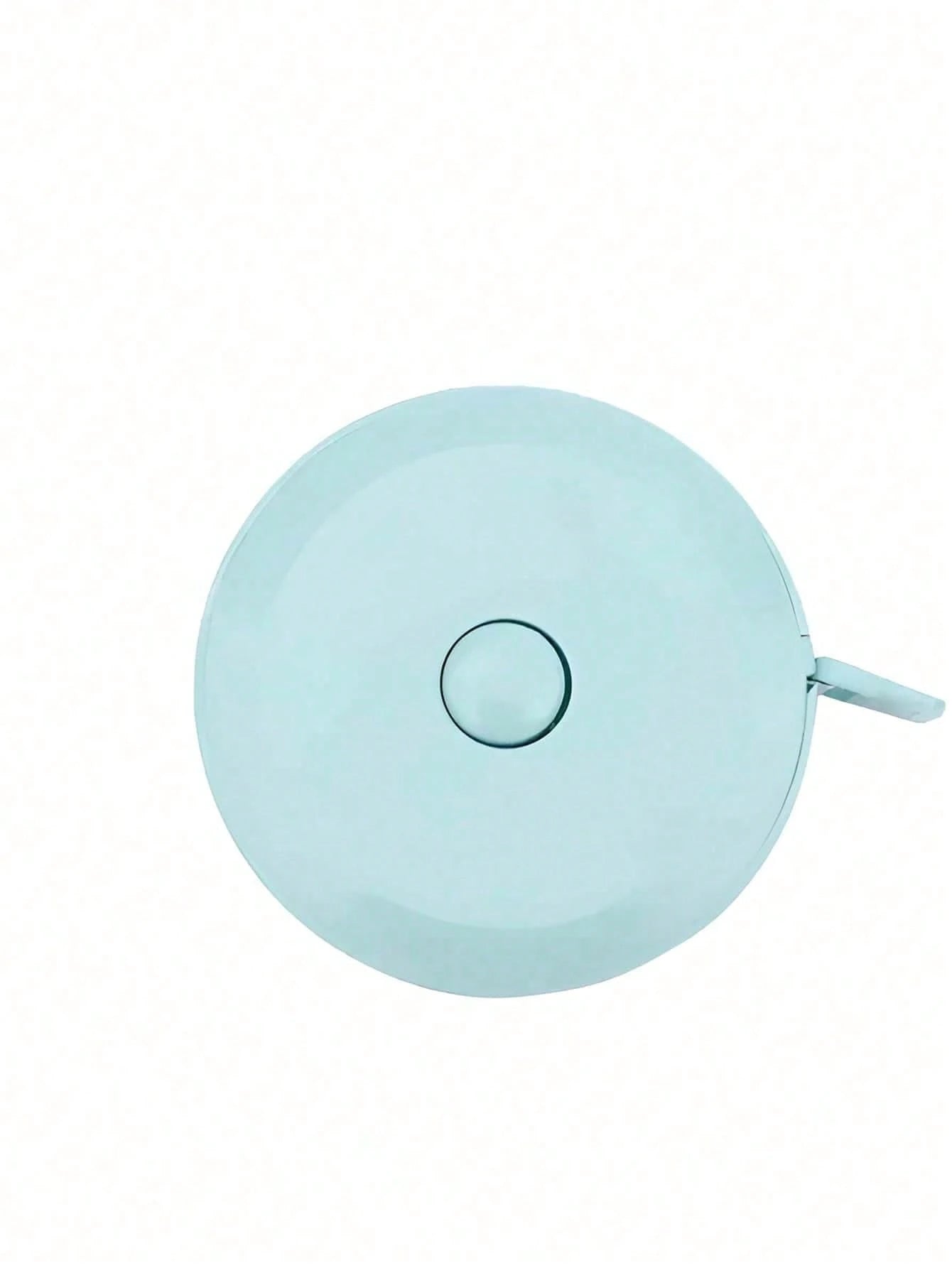 1pc Cute Mini Retractable Automatic Tape Measure, Soft Measuring Tape, Flexible Body Sewing Ruler Suitable For Tailoring Crafts. Tape Length 1.5m/60in, Compact And Portable, Double-Sided Scale, Multi