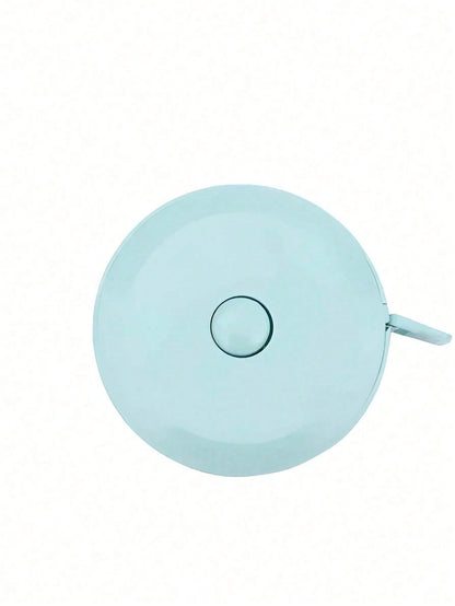 1pc Cute Mini Retractable Automatic Tape Measure, Soft Measuring Tape, Flexible Body Sewing Ruler Suitable For Tailoring Crafts. Tape Length 1.5m/60in, Compact And Portable, Double-Sided Scale, Multi