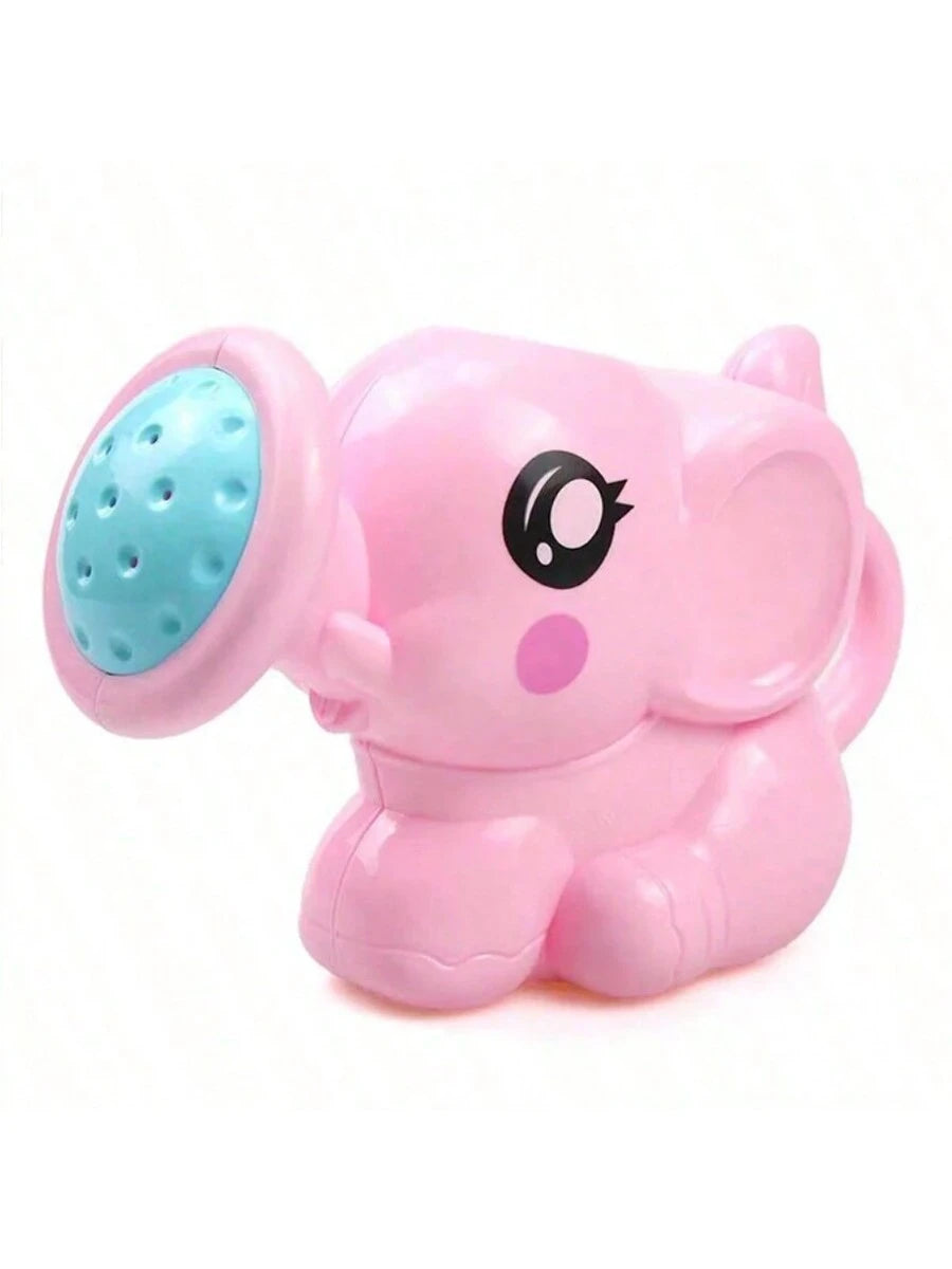 1pc Elephant Shaped Shower Sprinkler Toy, Children's Bathtub Toy, Baby Bath Toy, Bathtub Toy, 1 Year Old Baby Toy, Green