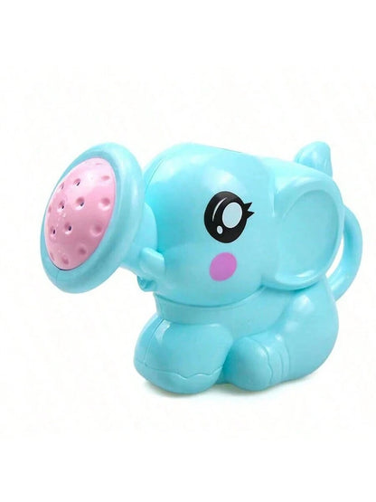 1pc Elephant Shaped Shower Sprinkler Toy, Children's Bathtub Toy, Baby Bath Toy, Bathtub Toy, 1 Year Old Baby Toy, Green