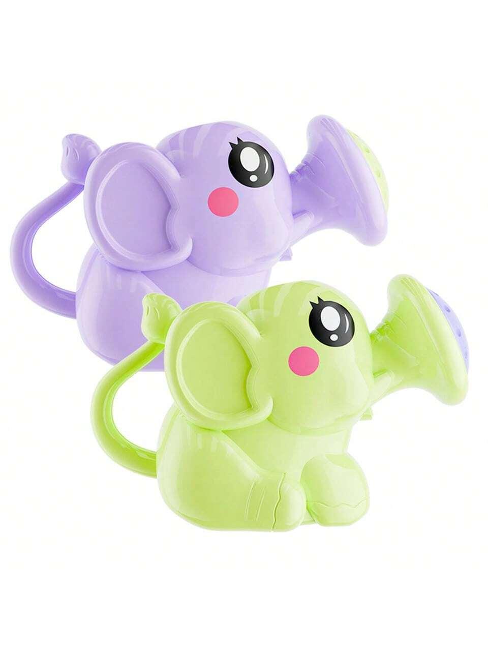1pc Elephant Shaped Shower Sprinkler Toy, Children's Bathtub Toy, Baby Bath Toy, Bathtub Toy, 1 Year Old Baby Toy, Green
