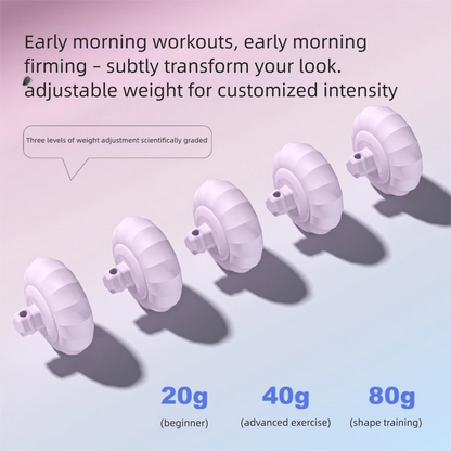 1PC Facial Yoga Dumbbell, Jawline Contour Trainer, Create Smooth Jawline And Natural Slim Face; Adjustable Weight Suitable For Various Stages Of Facial Muscle Exercise Needs