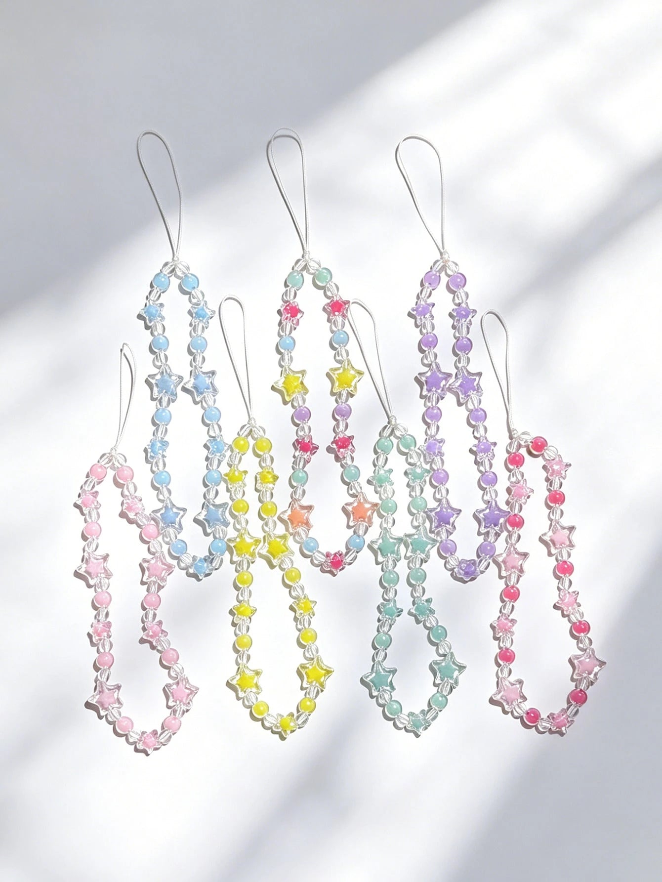 1pc Fashionable Flower & Faux Pearl Beaded Lanyard, Elegant Phone Strap & Bag Charm