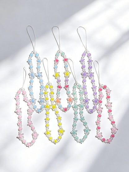 1pc Fashionable Flower & Faux Pearl Beaded Lanyard, Elegant Phone Strap & Bag Charm