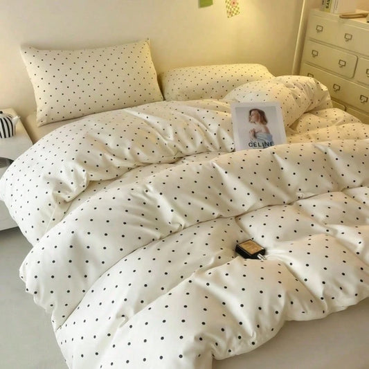 1pc Floral Pattern Duvet Cover, Soft & Breathable Microfiber Fabric With Special Washing Technique, Comfortable Like Touching Clouds, Suitable For Summer