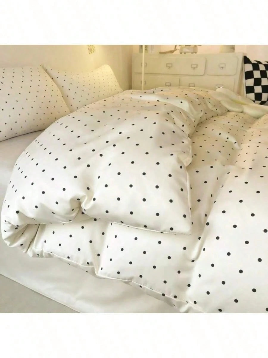 1pc Floral Pattern Duvet Cover, Soft & Breathable Microfiber Fabric With Special Washing Technique, Comfortable Like Touching Clouds, Suitable For Summer