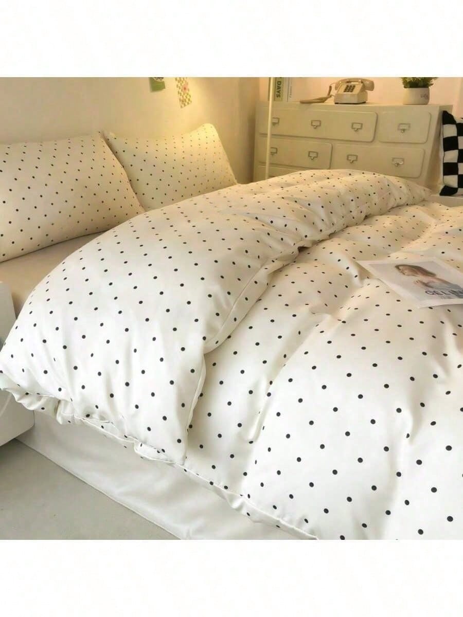 1pc Floral Pattern Duvet Cover, Soft & Breathable Microfiber Fabric With Special Washing Technique, Comfortable Like Touching Clouds, Suitable For Summer