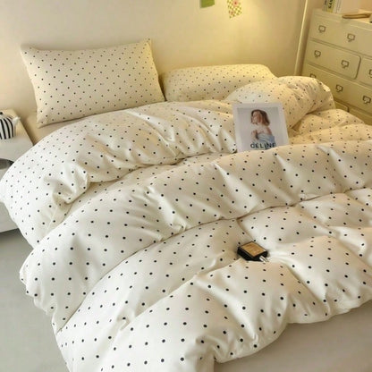 1pc Floral Pattern Duvet Cover, Soft & Breathable Microfiber Fabric With Special Washing Technique, Comfortable Like Touching Clouds, Suitable For Summer