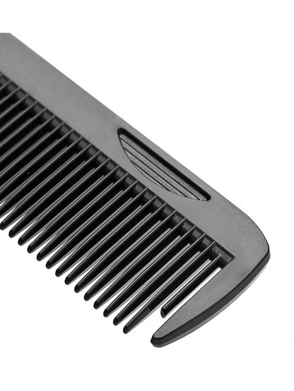 1pc Foldable Comb/Beard Brush- Dual Teeth Design, Suitable For Styling And Decoration, Portable Design, Fits Various Hairstyles. Men's Hair Comb, Barber Supplies, Men's Accessories, Men's Headwear