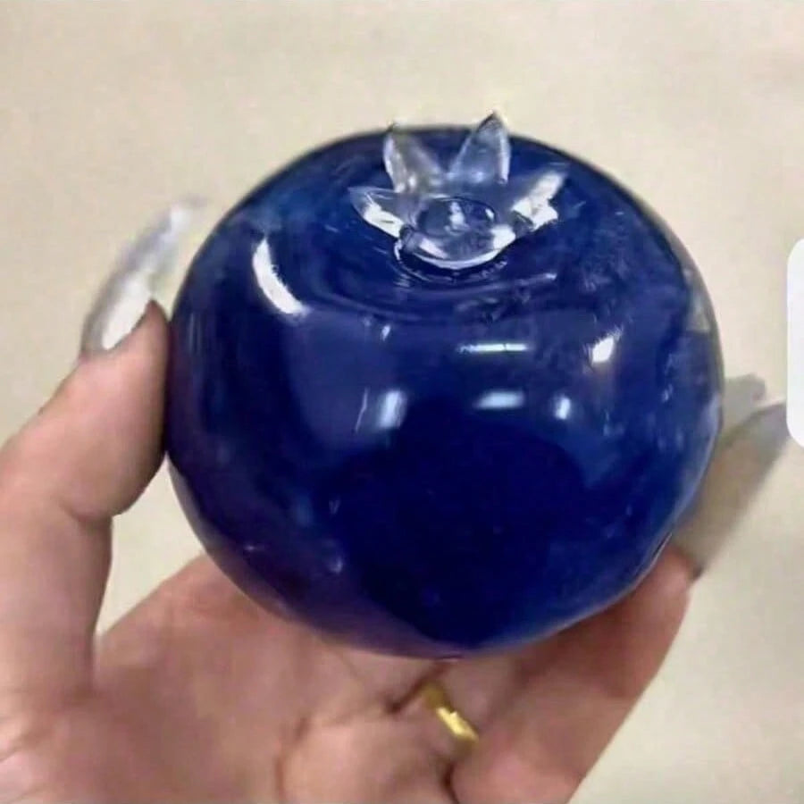 1pc Giant Blueberry Squishy Toy Jelly Texture Slow Rebound Desktop Decor Stress Relief For Birthday Easter Halloween Christmas Party Gift Dumpling Style Random Style & Packaging
