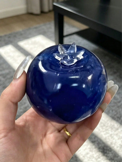 1pc Giant Blueberry Squishy Toy Jelly Texture Slow Rebound Desktop Decor Stress Relief For Birthday Easter Halloween Christmas Party Gift Dumpling Style Random Style & Packaging