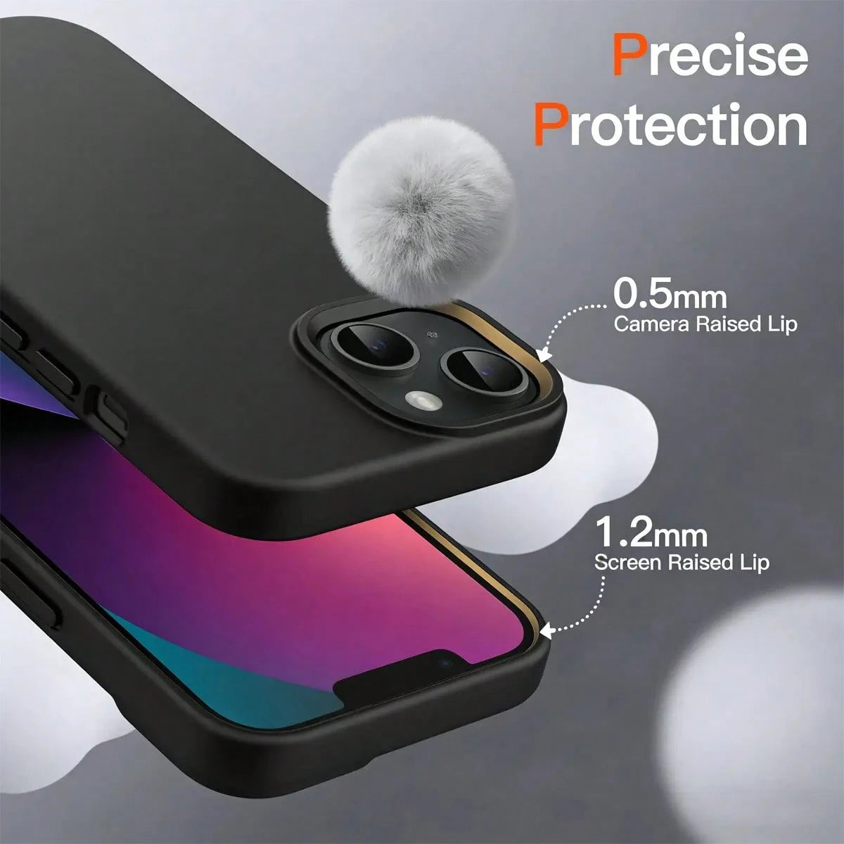 1PC "God's Plan" Isaiah 60:22 Bible Verse Cross Phone Case, Large Hole Liquid Silicone Skin-Friendly Protective Cover For IPhone 17 Pro Max 16 15 14 13 12 11 Plus Air Pro, Perfect Christian Gift & Dai