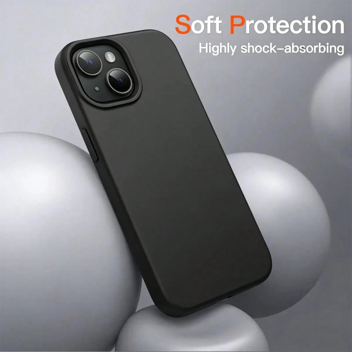 1PC "God's Plan" Isaiah 60:22 Bible Verse Cross Phone Case, Large Hole Liquid Silicone Skin-Friendly Protective Cover For IPhone 17 Pro Max 16 15 14 13 12 11 Plus Air Pro, Perfect Christian Gift & Dai