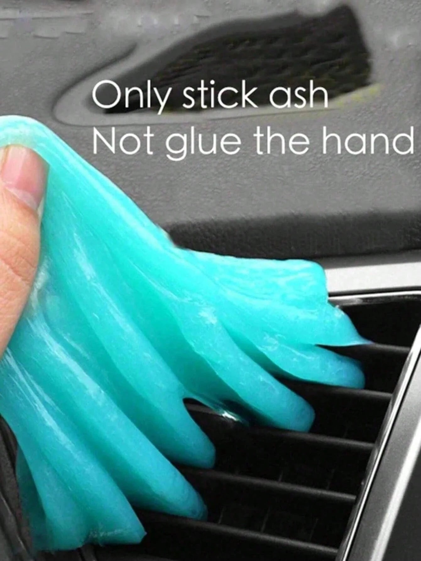 1pc Large Capacity Installation Multi Purpose Cleaning Soft Glue Car Cleaning Gel Dust Gap Cleaner Vent Interior Removal Keyboard Cleaner For Car Vent Computer Laptop Camera