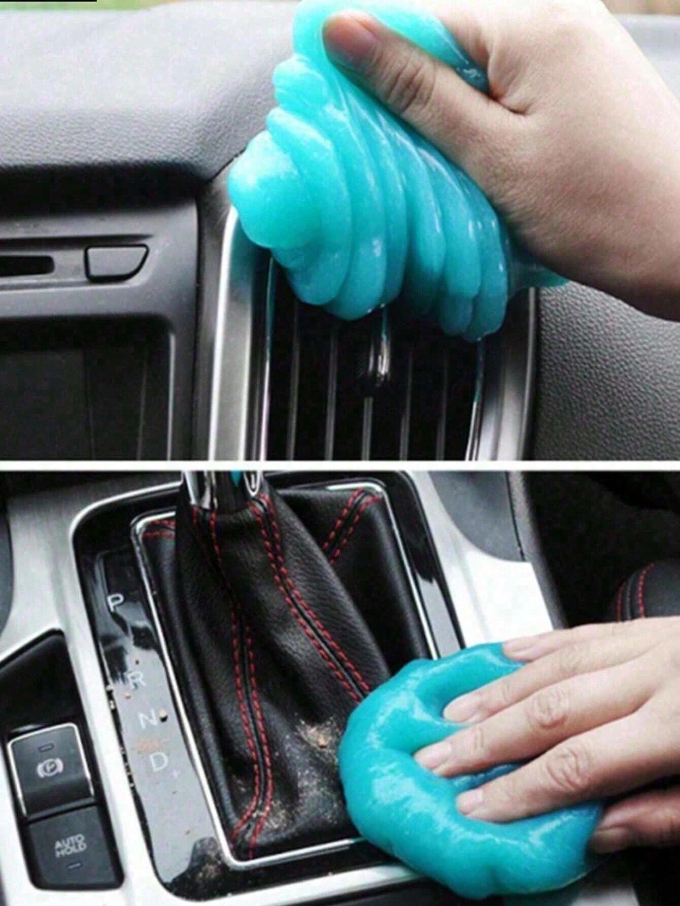 1pc Large Capacity Installation Multi Purpose Cleaning Soft Glue Car Cleaning Gel Dust Gap Cleaner Vent Interior Removal Keyboard Cleaner For Car Vent Computer Laptop Camera