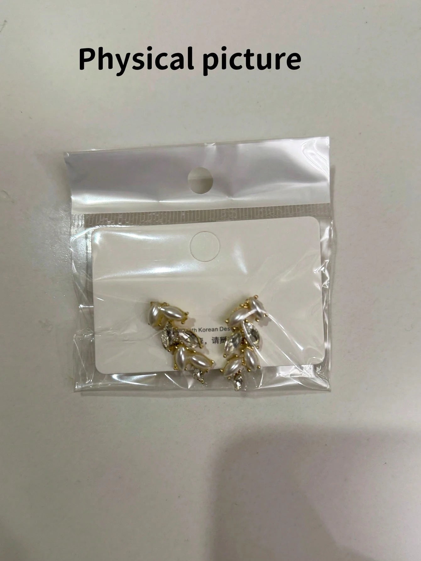 1pc, Leaf Tassel Faux Pearl Zirconia Earrings, French Simple Elegant High-Grade Ear Accessories, New Year Gift,Summer,Jewellery,Festival,Classy
