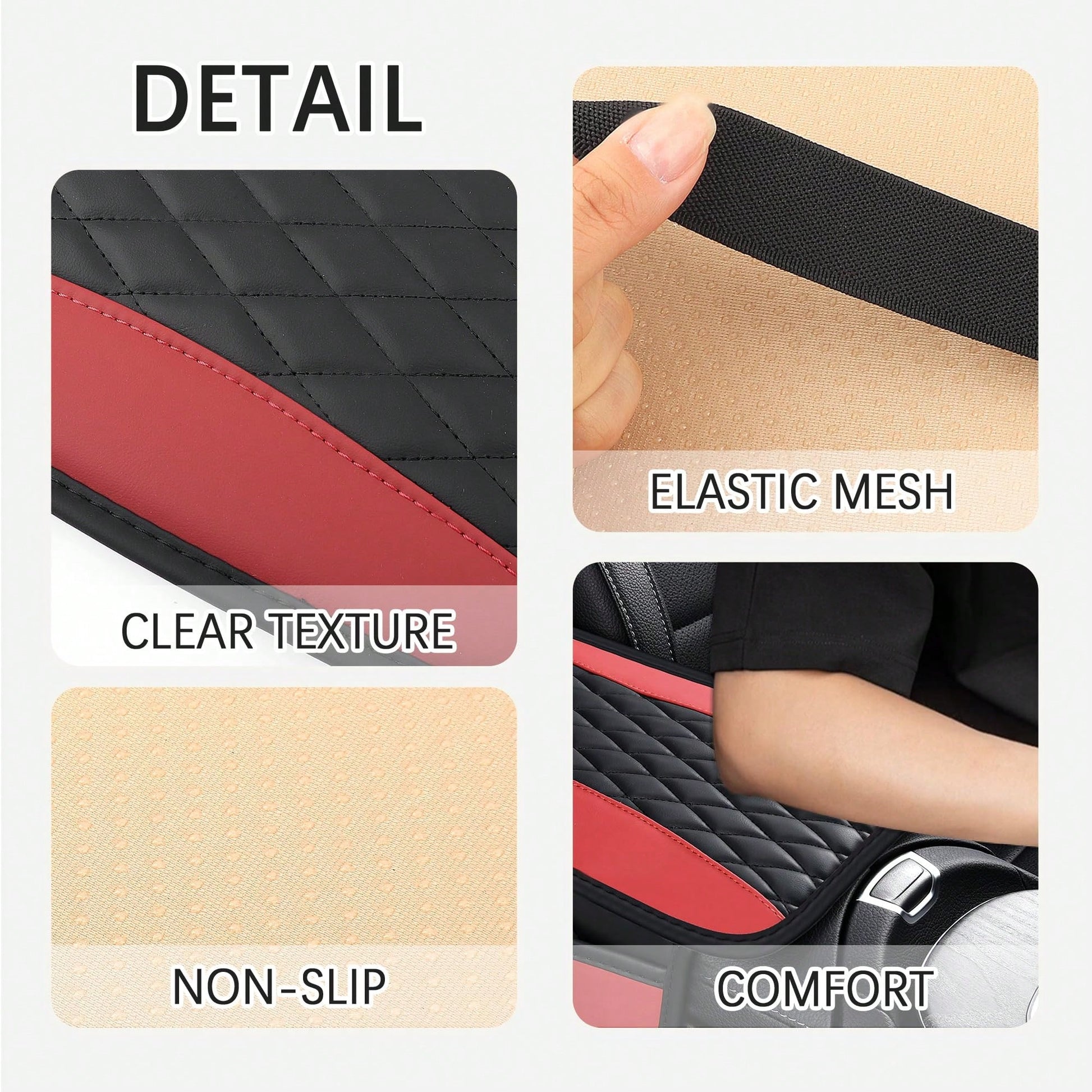 1pc Leather Patchwork Center Armrest Cover, Upgraded Armrest Sleeve With Side Storage Pocket, Can Be Used As Car Seat Organizer Bag, Fashionable Car Decor, Fits Most Sedans, Vehicles And SUVs