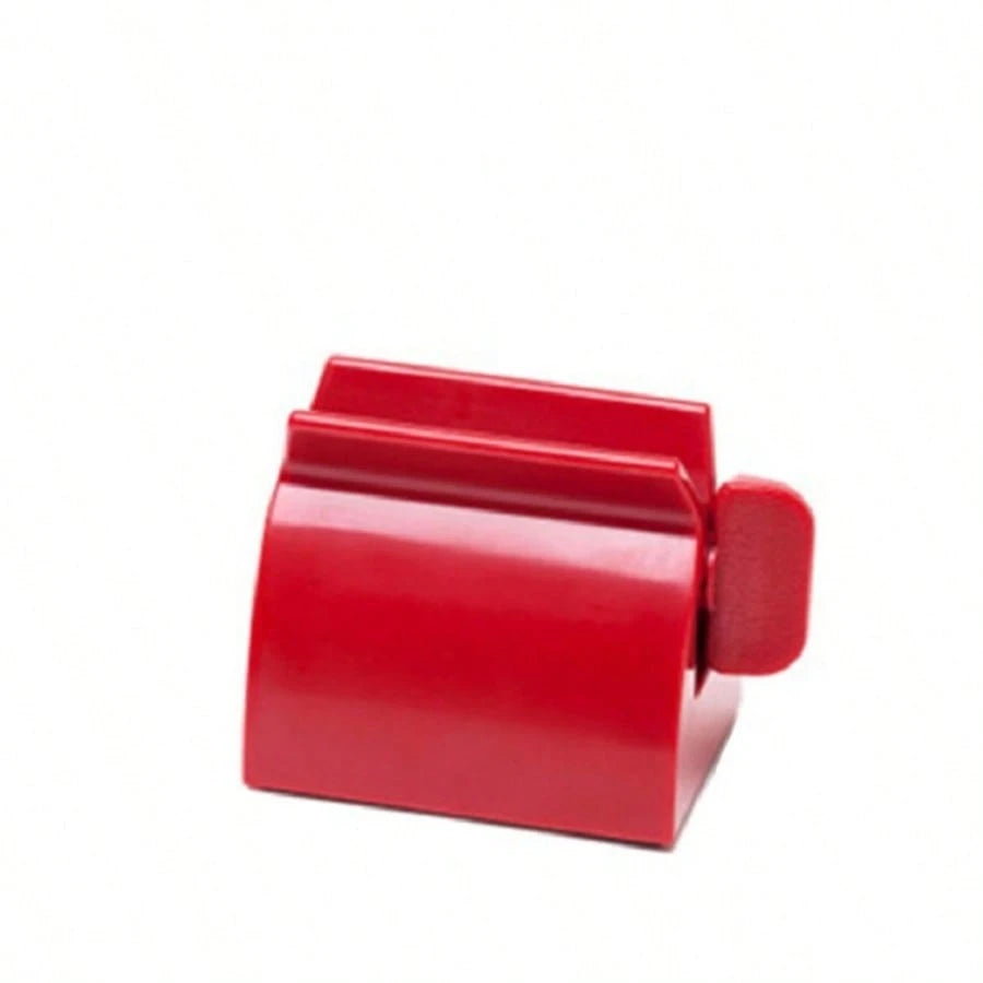 1pc Manual Rotating Toothpaste Squeezer- Toothpaste Extruder, Thickened ABS, Minimalist Style, Suitable For Toothpaste, Ointment, Hand Cream, Facial Cleanser, Etc., New Bathroom Tool