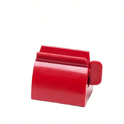 1pc Manual Rotating Toothpaste Squeezer- Toothpaste Extruder, Thickened ABS, Minimalist Style, Suitable For Toothpaste, Ointment, Hand Cream, Facial Cleanser, Etc., New Bathroom Tool