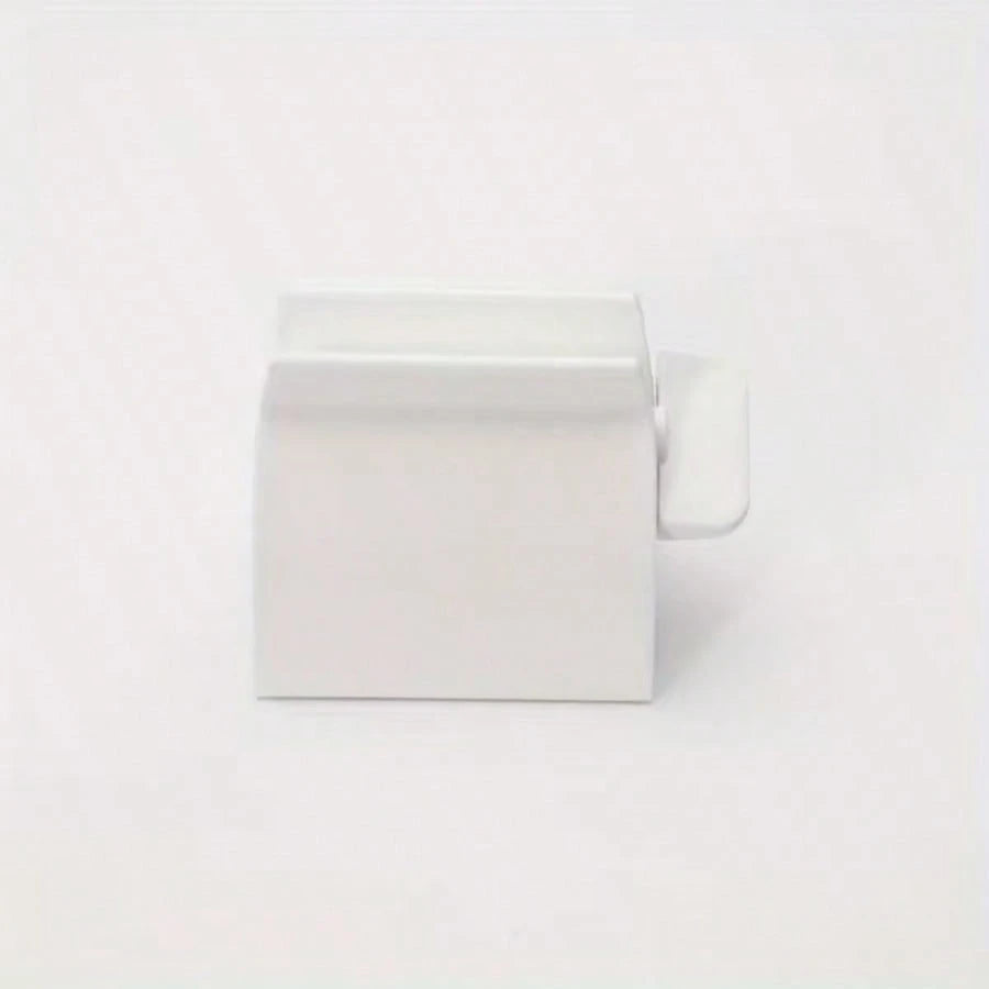 1pc Manual Rotating Toothpaste Squeezer- Toothpaste Extruder, Thickened ABS, Minimalist Style, Suitable For Toothpaste, Ointment, Hand Cream, Facial Cleanser, Etc., New Bathroom Tool