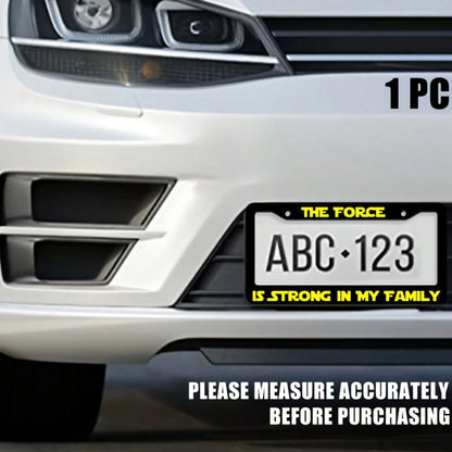 1pc Metal Car License Plate Frame, Waterproof And Easy To Clean, Suitable For American And Canadian Cars, Holiday Gift, Unisex, Dimensions: 31cm*16cm (12.2* 6.67inch )