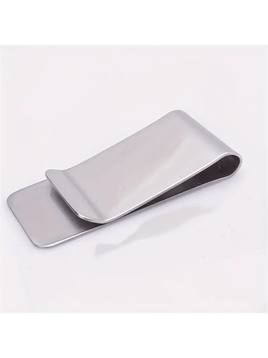 1pc Money Clip For Cash And Cards Money Holder Clip Minimalist Money Clips Stainless Steel Money Clip Card Holder Wallet Business Card Holder Credit Card Holder Women For Women For Men